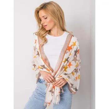 Dámský šátek s potiskem hvězd DANNY béžový