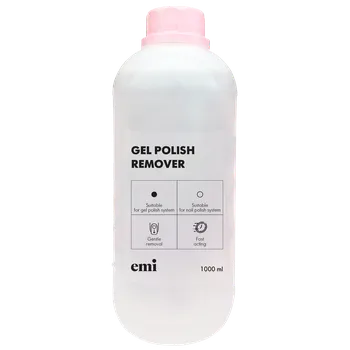 Lak na nehty emi Gel and Nail Polish Remover, 1000 ml. - Odstraňovač laku a gellaku