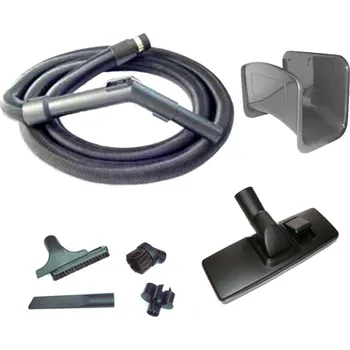 Vysavač Centrální vysavače Praha - Sada pro všechny povrchy - 27 cm s hadicí smršťovací 1,5 až 8m