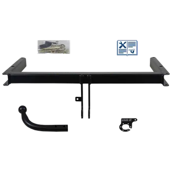 Tažné zařízení AUTO-HAK tažné zařízení pevné včetně TowTec elektropřípojky 7pólové univerzální - AUDI A4 B8