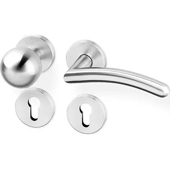 ACT SERVIS ACT - Heda R SlideBloc Provedení: PZ LI (klika levá/koule), Povrch: IN - nerez