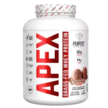 Protein Perfect sports APEX Grass-Fed whey protein 2,27kg - čokoláda, arašídové máslo