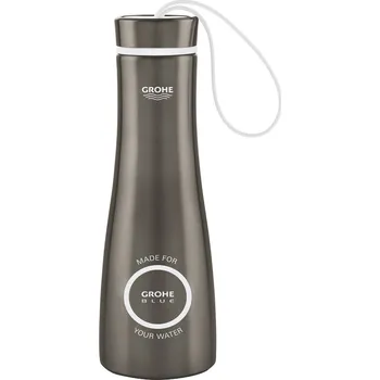 Láhev Grohe Blue Home - Thermo láhev, 450 ml, kartáčovaný Hard Graphite 40848AL0