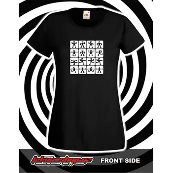 Dámské tričko TEKNOSHOP Robo Dance tekno tričko s potiskem dámské L modré