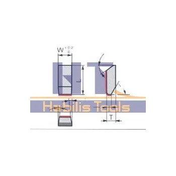 Pilový plátek SK plátek 10,5x5,5x3 balení 100ks