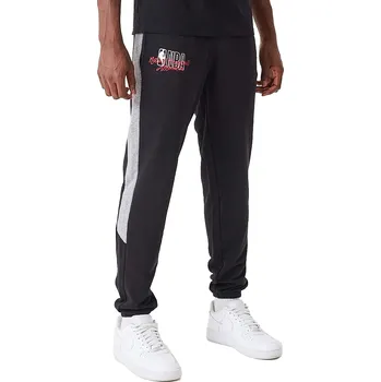 tepláky New Era Script Jogger NBA Logo - Black/Heather Grey L