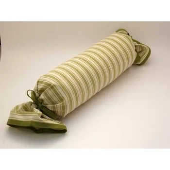 Povlečení Váleček 15 x 45 cm Pruh Bára zelinkavá