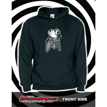 Pánská mikina TEKNOSHOP Zub tekno mikina s kapucí s potiskem