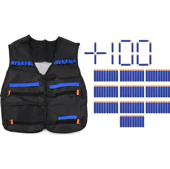 Dětská zbraň Vesta pro Nerf + 100 šípů