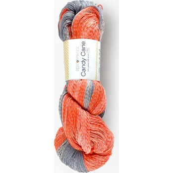Příze Performance Bavlněná příze Candy Cane 105 - oranžovošedá 200g 850m
