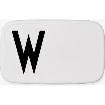Svačinový box Design Letters, Krabička na svačinu AJ písmeno W - Formadore