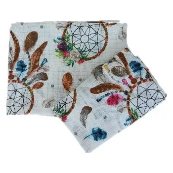 Sada plena a osuška vzor 109 lapače snů | RTex