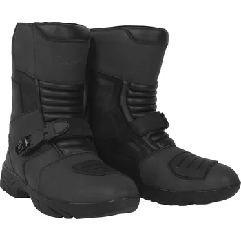 Moto obuv MBW SIERRA BLACK kožené moto boty