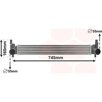 Chladič motoru Chladič turba VAN WEZEL 49004039