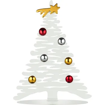 Vánoční dekorace Alessi, Vánoční dekorace Bark For Christmas bílá - Formadore