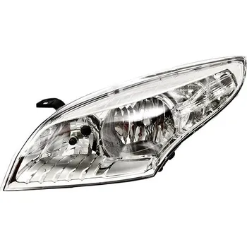 Přední světlomet ACI RENAULT MÉGANE 08- -12 přední světlo H7+H7 (el. ovládané + motorek) chrom. pozadí L