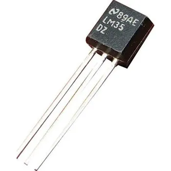Elektronická stavebnice Texas Instruments LM35DZ analogové teplotní čidlo, TO-92