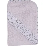 BÉBÉ-JOU froté ručník s kapucí Fabulous Zebra
