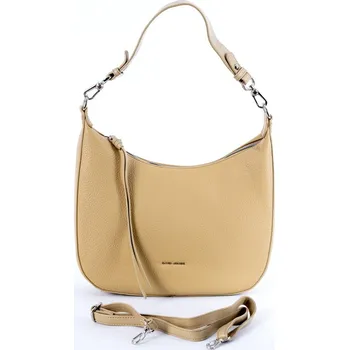 Kabelka Středně velká kabelka na rameno/crossbody David Jones 6901-2 světle hořčicová