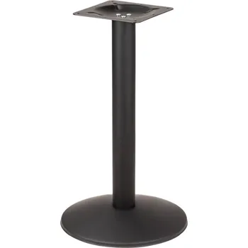 Stolová podnož In-Design Centrální stolová noha kulatá Pablo výška 730 černá