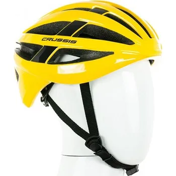 Kolečkové brusle Cyklistická helma Crussis 03011 - žlutá L