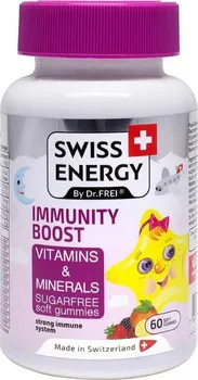 Dr. Frei Swiss Energy Immunity Boost Gummies 60 bonbonů