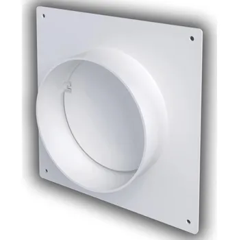 Ventilace Límec a spojka se zpětnou klapkou pro větrací potrubí d100 mm MIKAWI 59-3529