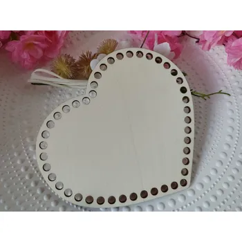 Příze Dno na háčkování srdce