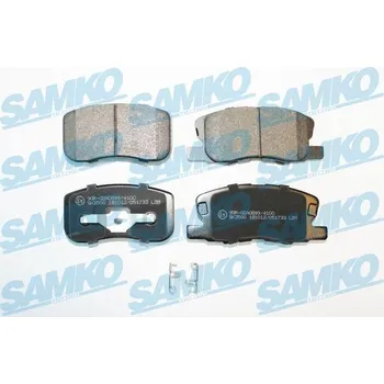 Brzdová destička Sada brzdových destiček, kotoučová brzda SAMKO 5SP1733