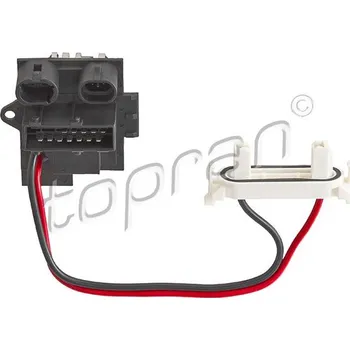 Klimatizace automobilu Odpor, vnitřní tlakový ventilátor TOPRAN 701 410