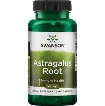 Přírodní produkt Swanson Astragalus Root (Kozinec), 470 mg 100 kapslí