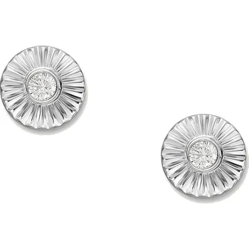 Módní doplněk Náušnice Fossil Sterling Compass JFS00617040