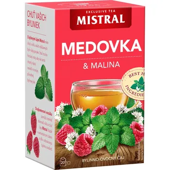 Nápoj MISTRAL MEDUŇKA MALINA, 30 g
