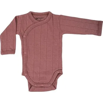 Kojenecký body LODGER body ROMPER LONG SLEEVES TRIBE Rosewood vel. 68