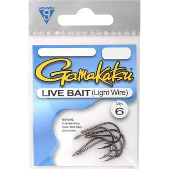 Rybářský háček GAMAKATSU Live Bait 1 light