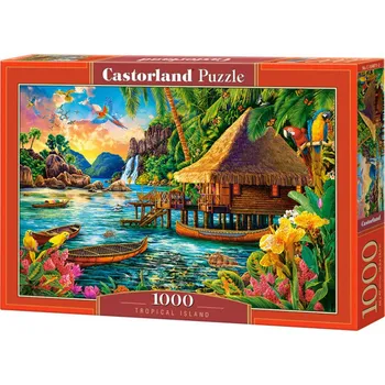 Puzzle Castorland Tropický ostrov 1000 dílků