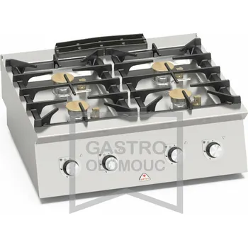 Sporák Plynový sporák Bertos SG7F4B/SC Varianta: Plynový sporák Bertos SG7F4B/SC