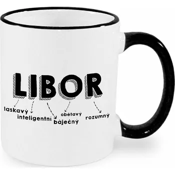 Hrnek - Libor Barva: Černá