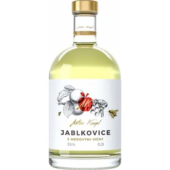 Likér Anton Kaapl Jabklovice s Medovými Víčky 0,2l 35%