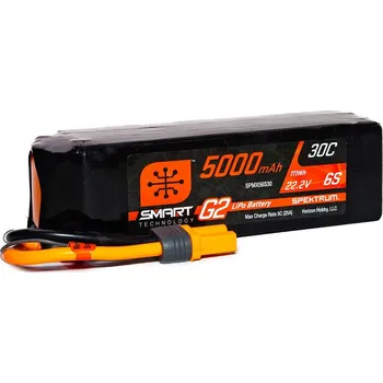 RC náhradní díl Spektrum Smart G2 LiPo 22.2V 5000mAh 30C IC5