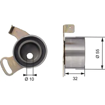 Napínací kladka, ozubený řemen GATES T41168