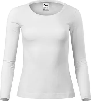 Dámské tričko Malfini Fit-T Long Sleeve bílé XXL