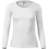 Dámské tričko Malfini Fit-T Long Sleeve bílé XXL