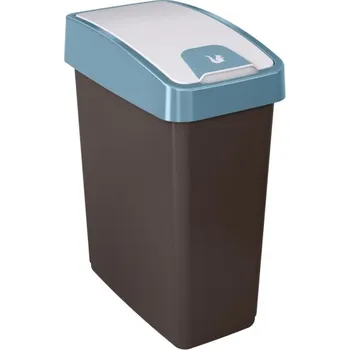 Odpadkový koš KEEEPER Odpadkový koš s houpacím víkem - MAGNE Objem: 25 l, Barva: modrá