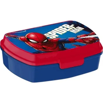 Svačinový box Euroswan Box na svačinu Spiderman Blue
