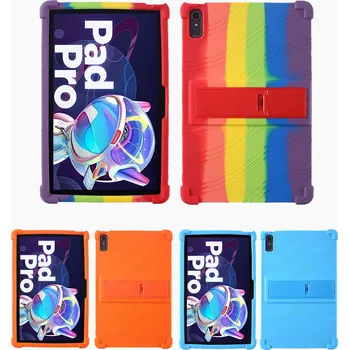 Pouzdro na tablet Silikonový Kryt Lenovo Tab P11 Pro 2Nd Gen - Barevné Barva: Oranžová