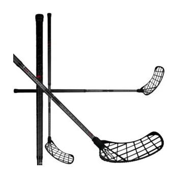 Florbal Zone floorball HARDER AIR SL 26 black Florbalová hůl černá, Levá (levá ruka dole), 96cm (=106cm)
