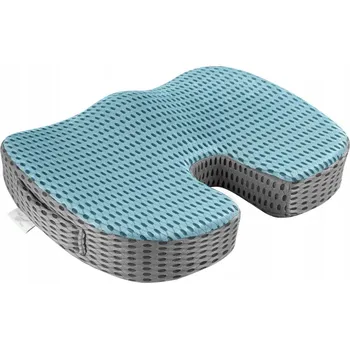 Podsedák Medi Sleep Ortopedický podsedák 46 cm x 36 cm x 7 cm modrý/šedý