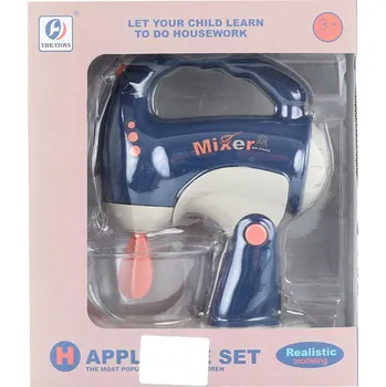 Dětský spotřebič Dětský ruční mixér s nádobkou modrý/bílý