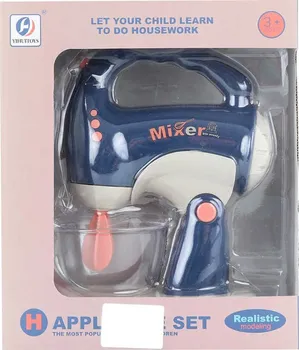 Dětský spotřebič Dětský ruční mixér s nádobkou modrý/bílý